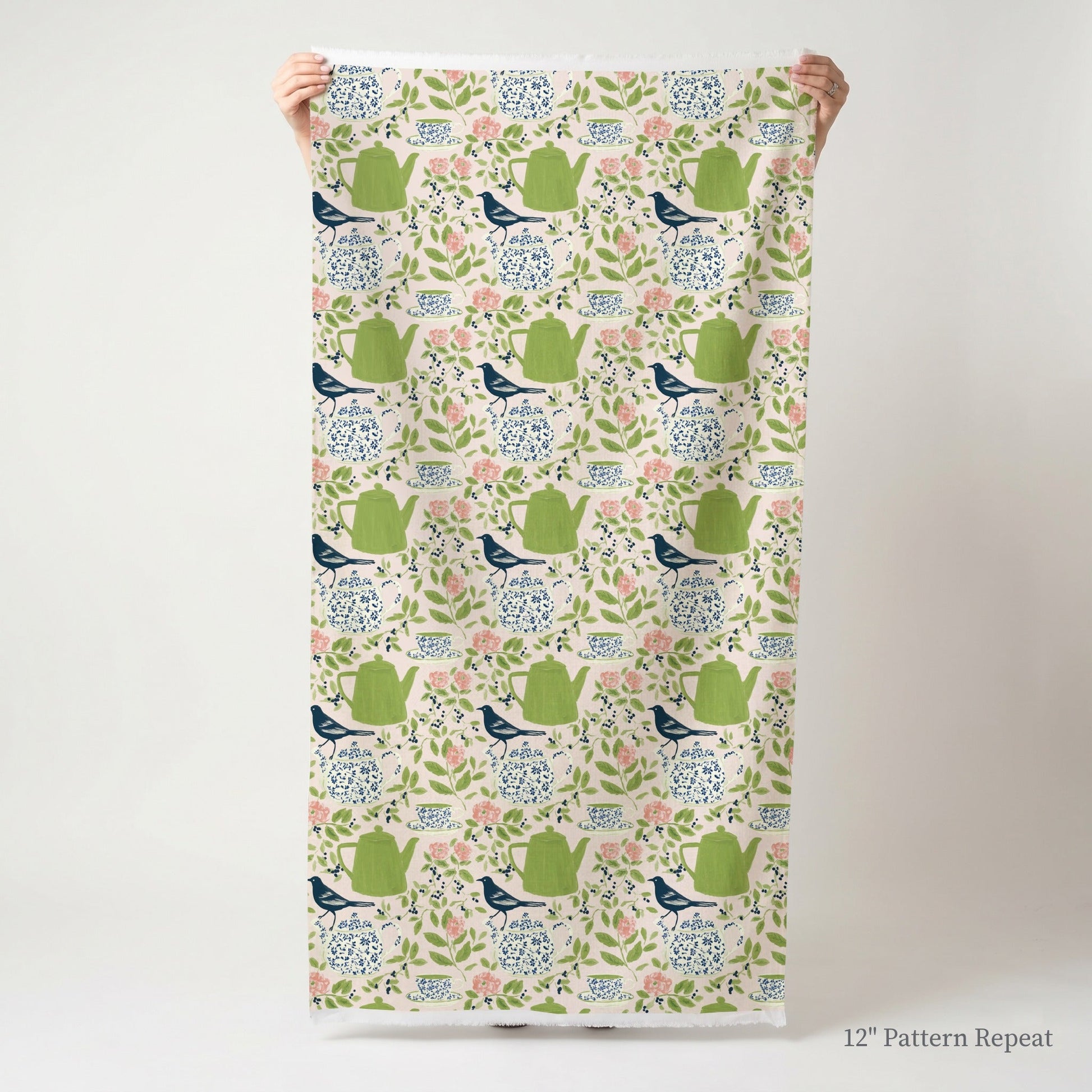 Merrowind Tea Party - Fabric - Linen Rowe