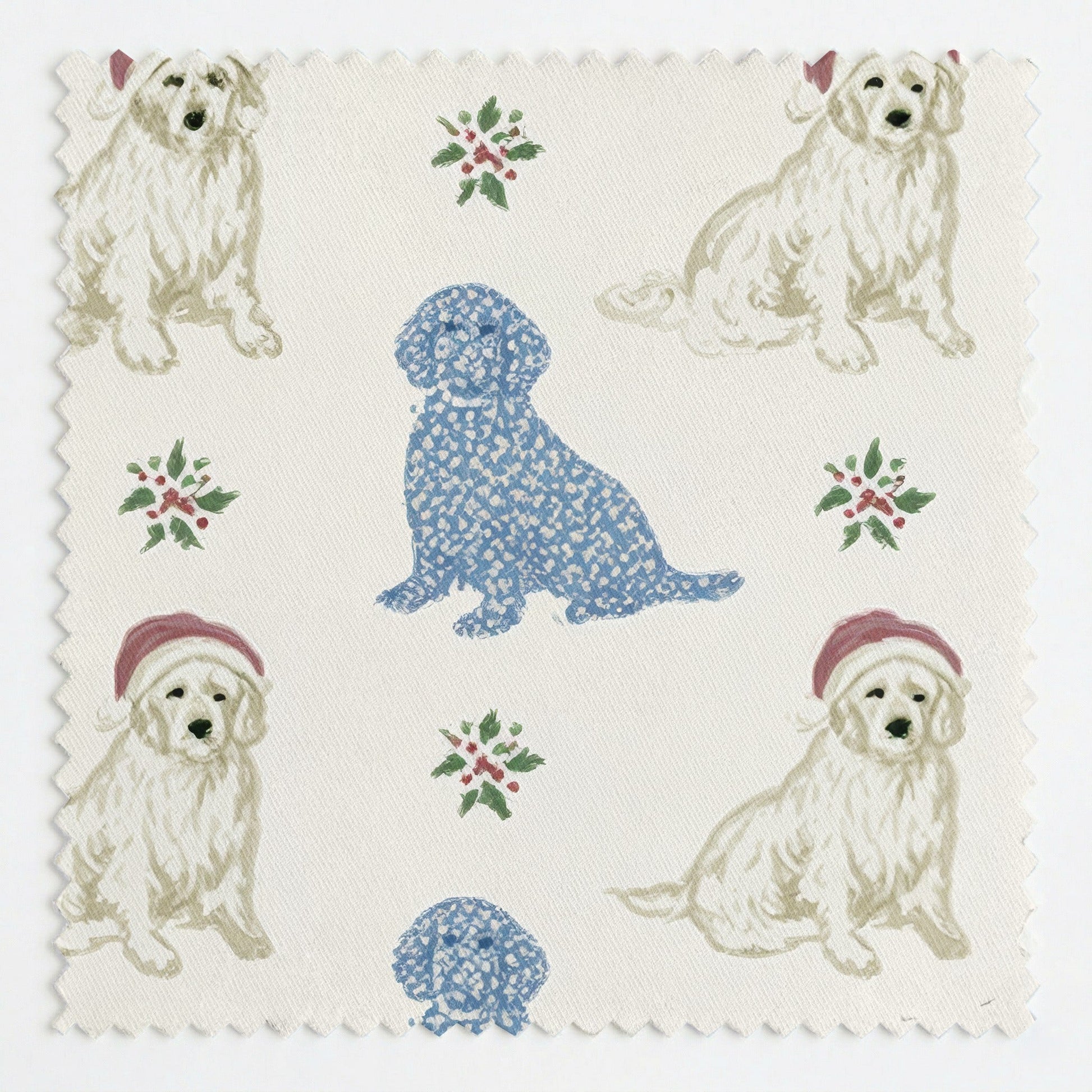 Merry and Fluff - Fabric - Linen Rowe