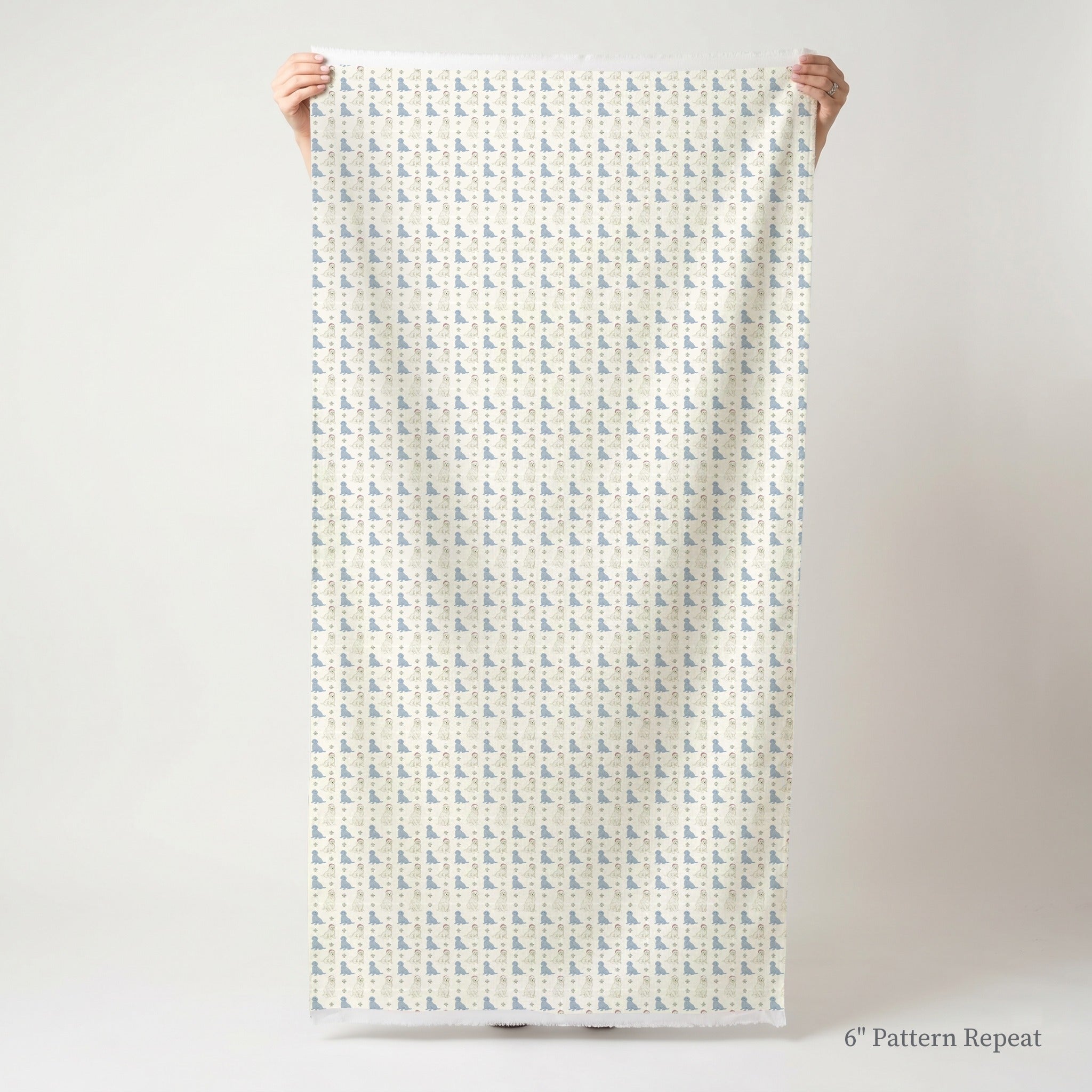 Merry and Fluff - Fabric - Linen Rowe