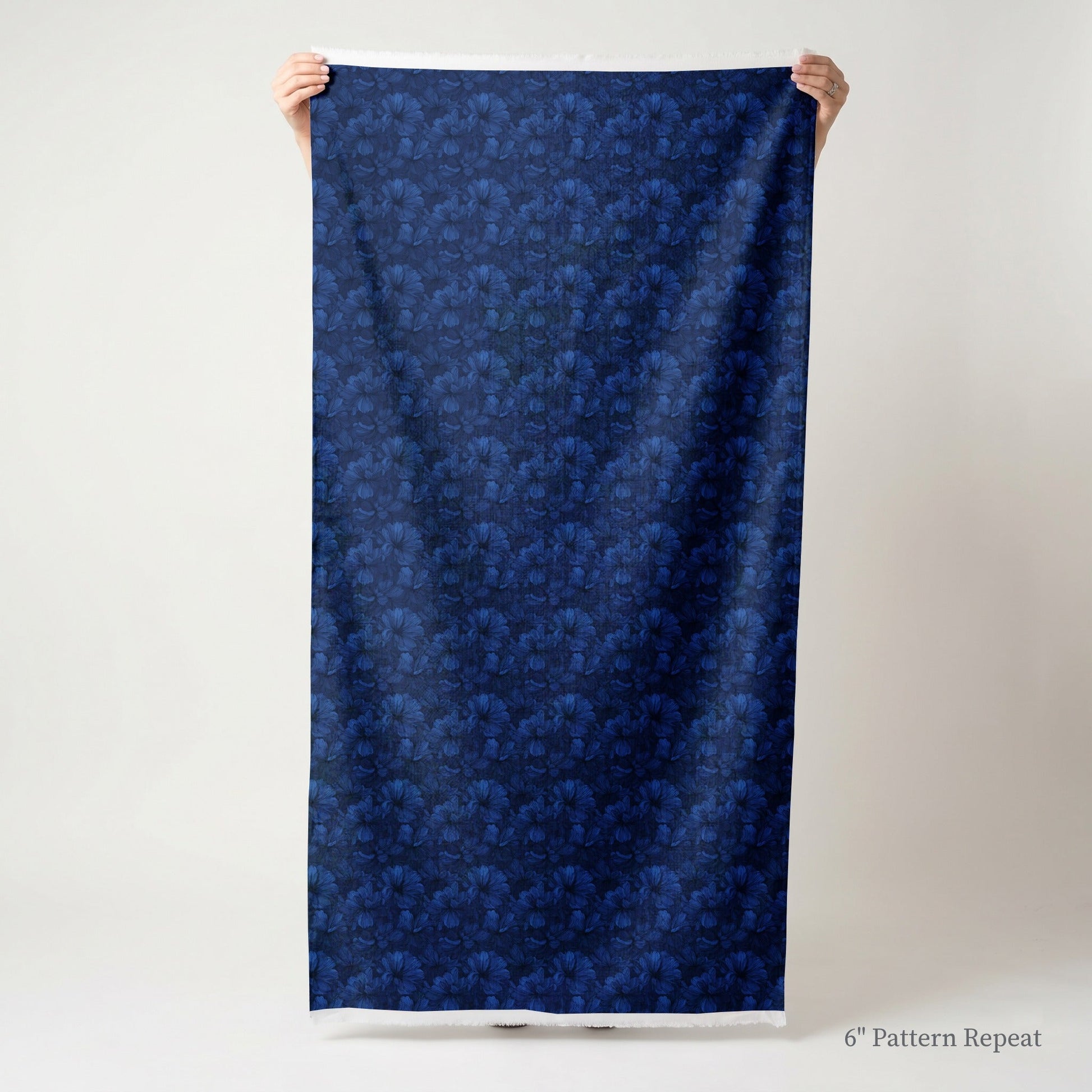 Midnight Bloom - Fabric - Linen Rowe