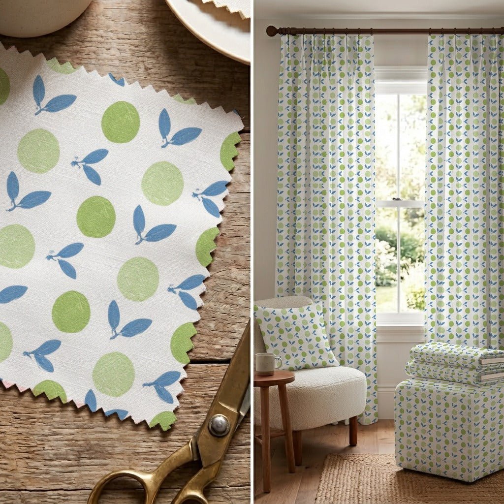 Minimalistic Tennis Balls - Fabric - Linen Rowe
