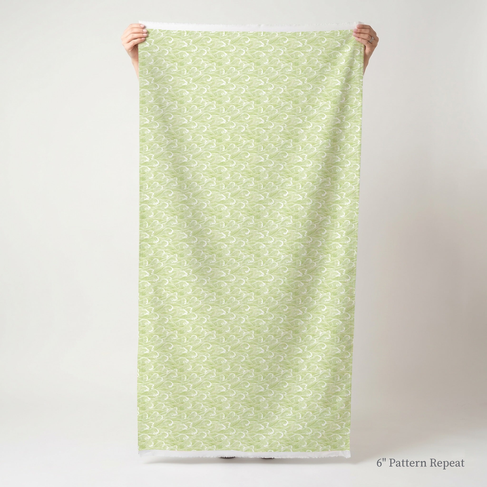 Mirette Waves - Fabric - Linen Rowe
