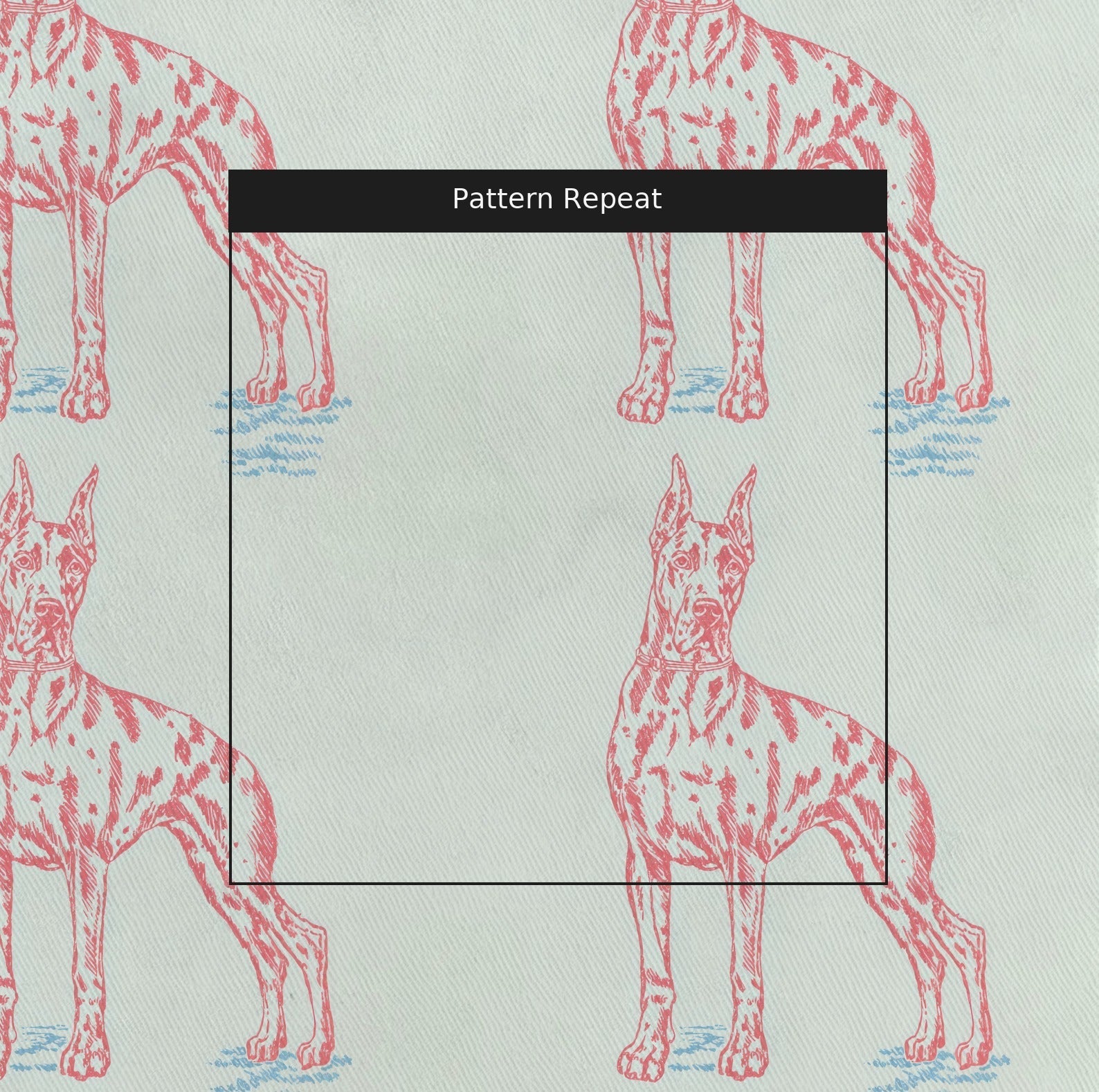 Model Great Dane - Fabric - Linen Rowe