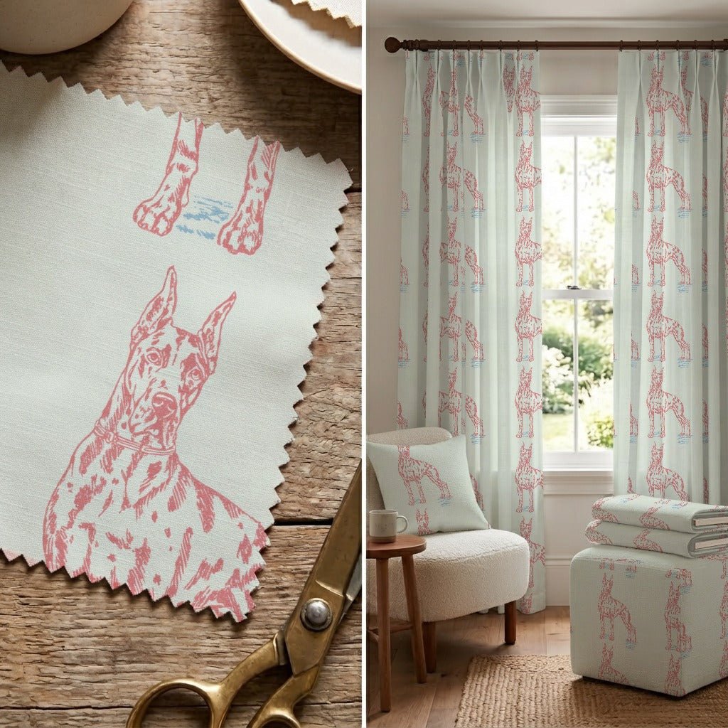 Model Great Dane - Fabric - Linen Rowe