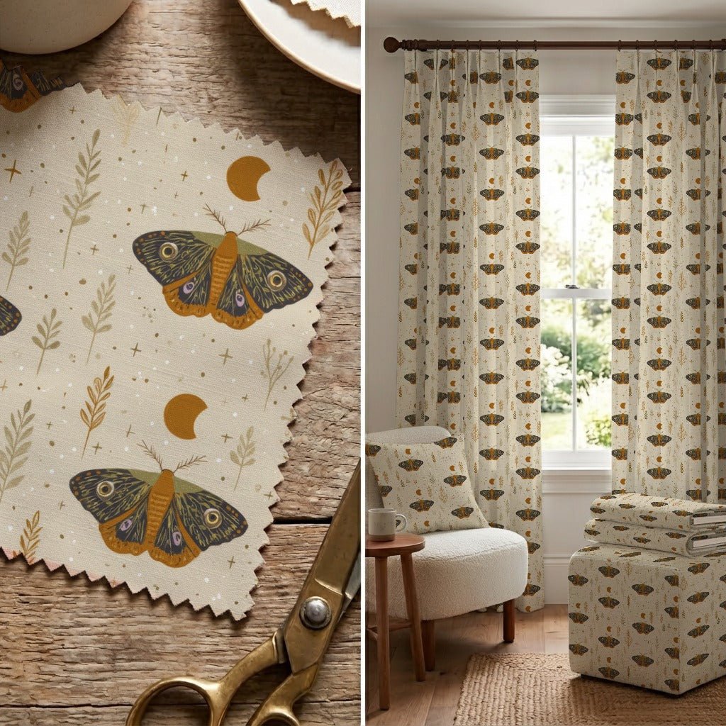 Monarch Nights - Fabric - Linen Rowe