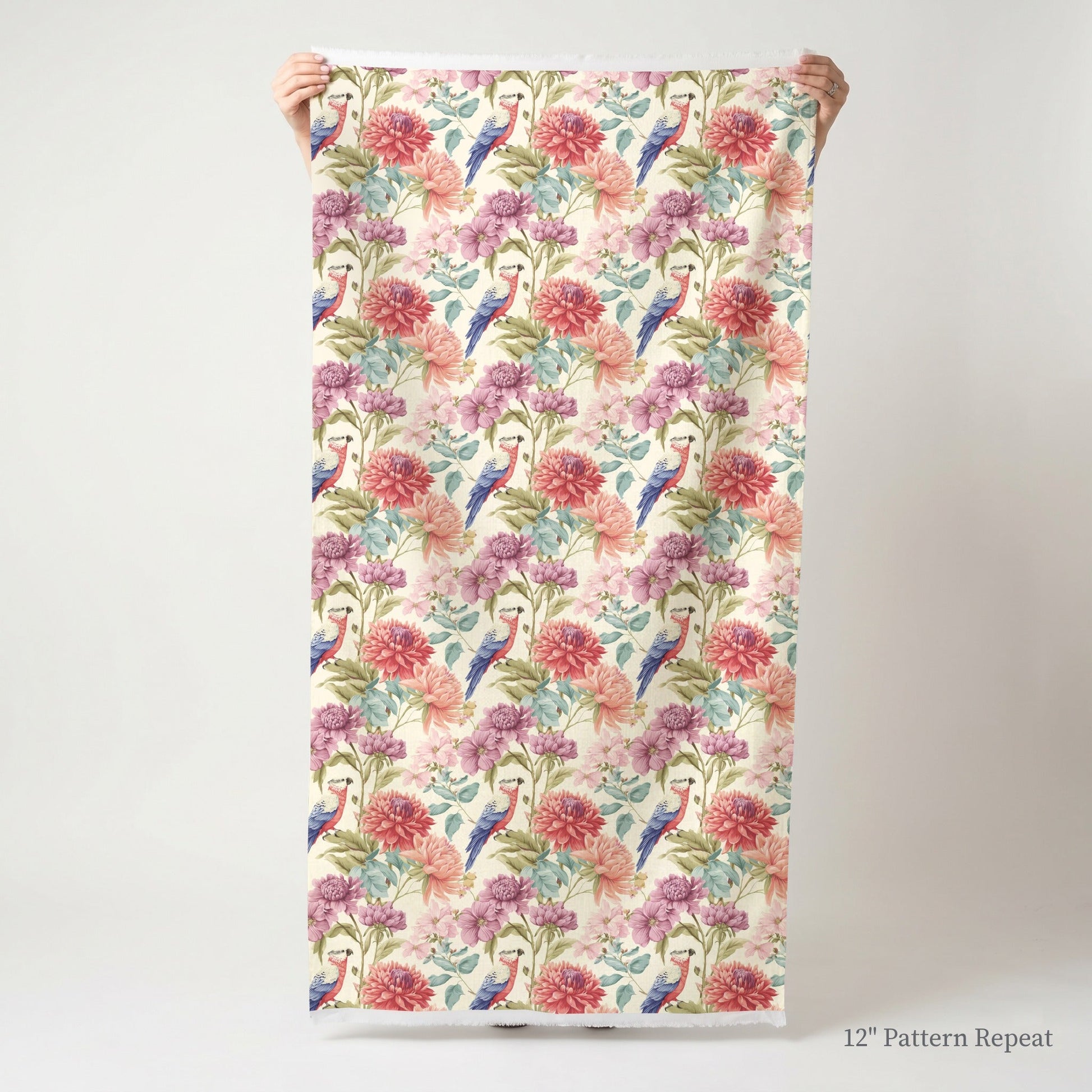 Montague Tropics - Fabric - Linen Rowe
