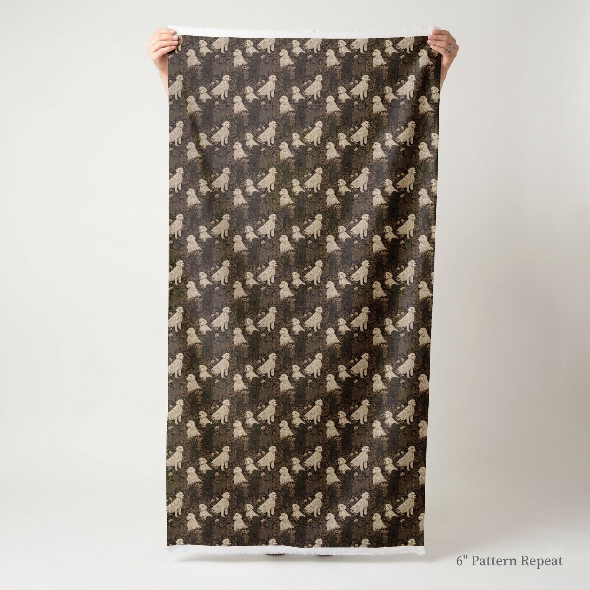 Moody Goldendoodles - Fabric - Linen Rowe