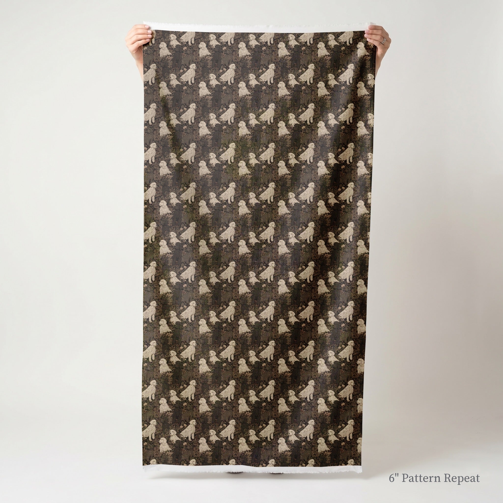 Moody Goldendoodles - Fabric - Linen Rowe