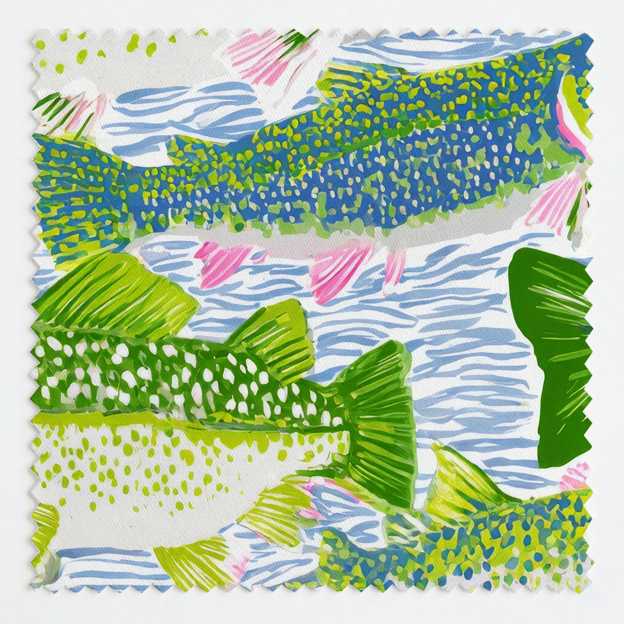 Mossy Stream - Fabric - Linen Rowe