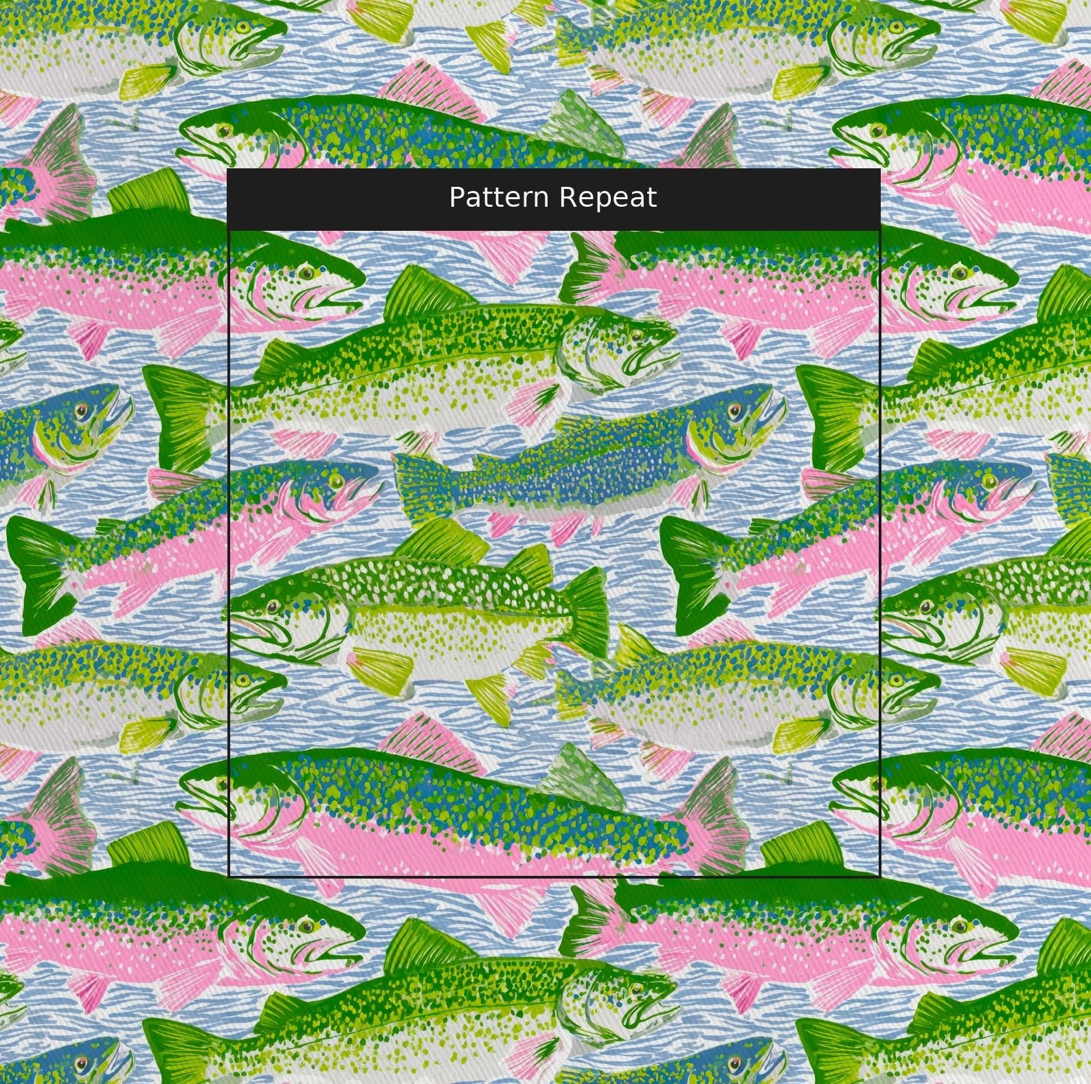 Mossy Stream - Fabric - Linen Rowe
