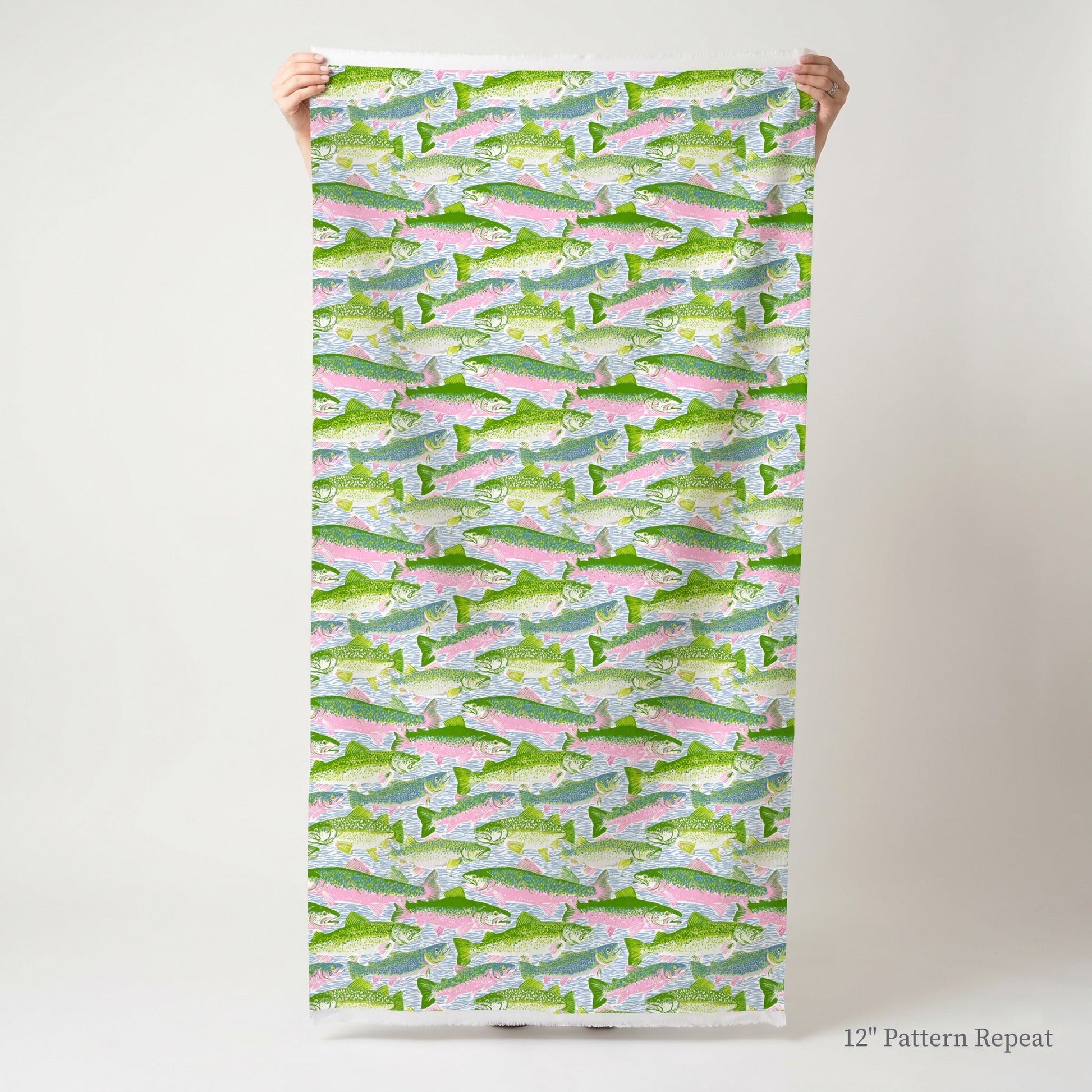 Mossy Stream - Fabric - Linen Rowe