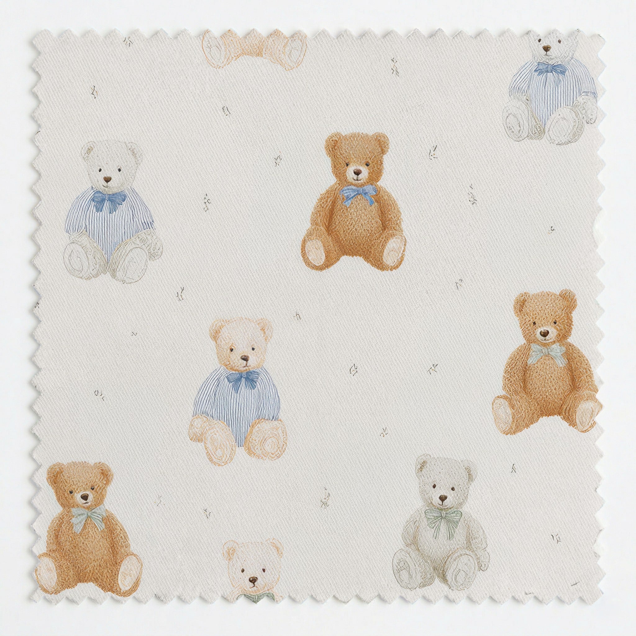 Mr Teddy - Fabric - Linen Rowe
