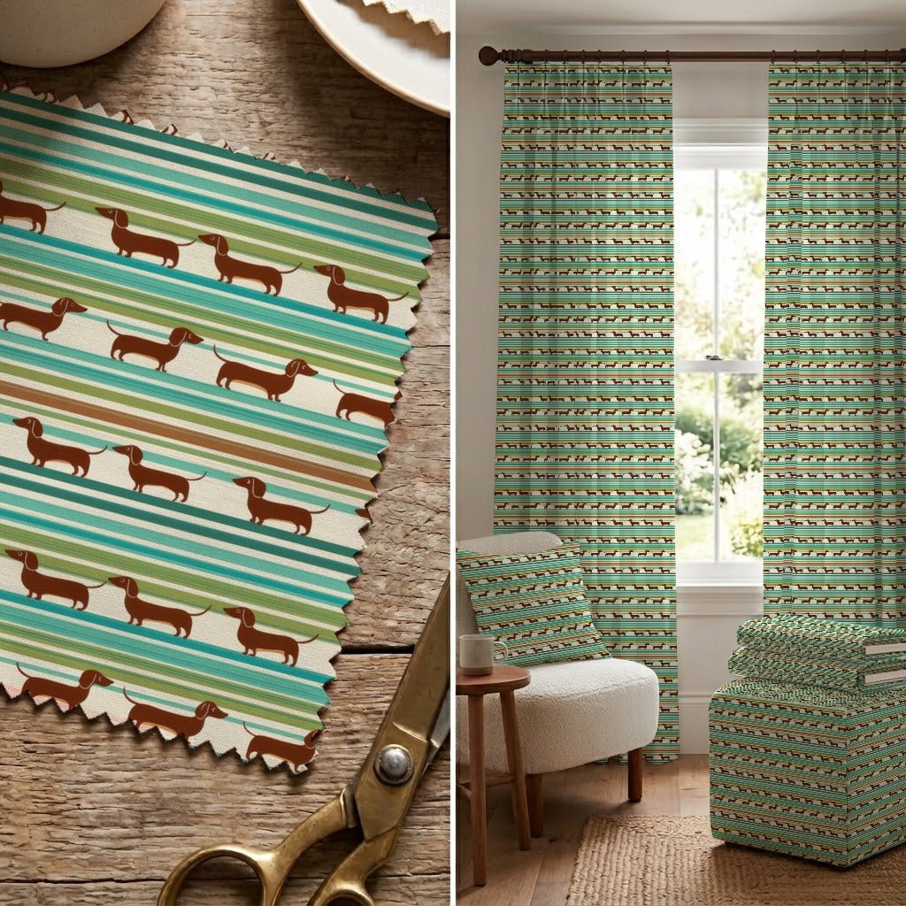 Muddy Paws - Fabric - Linen Rowe