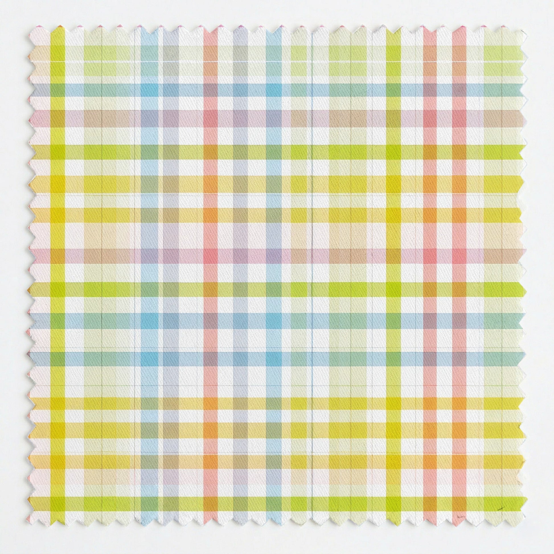 Multicolor Gingham - Fabric - Linen Rowe