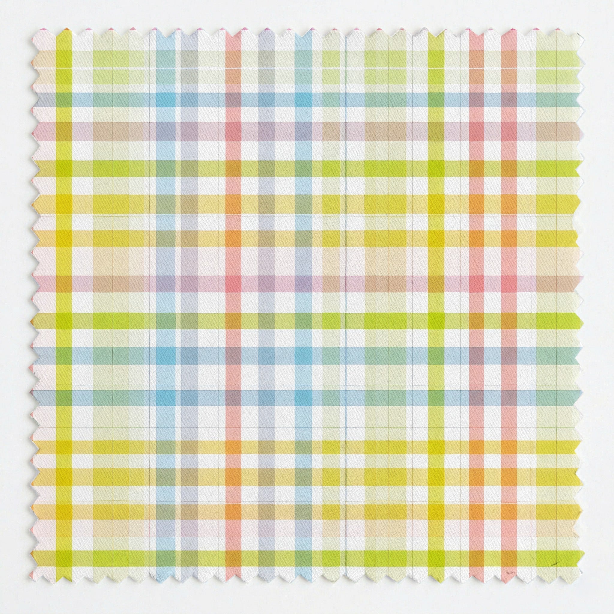 Multicolor Gingham - Fabric - Linen Rowe