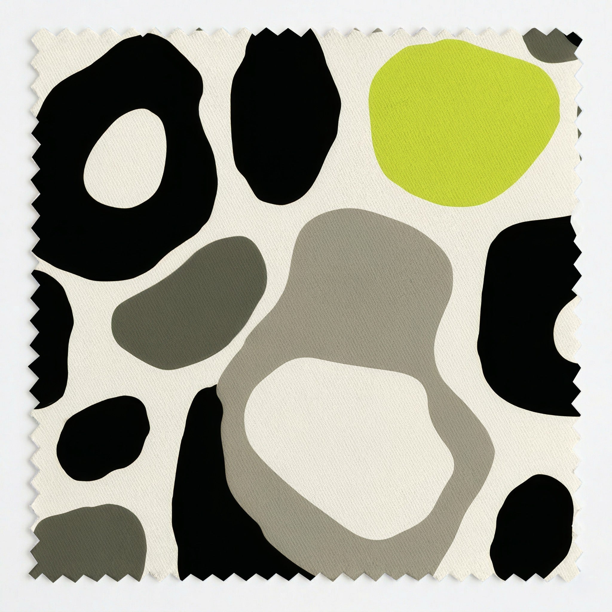 Nadia Leopard - Fabric - Linen Rowe