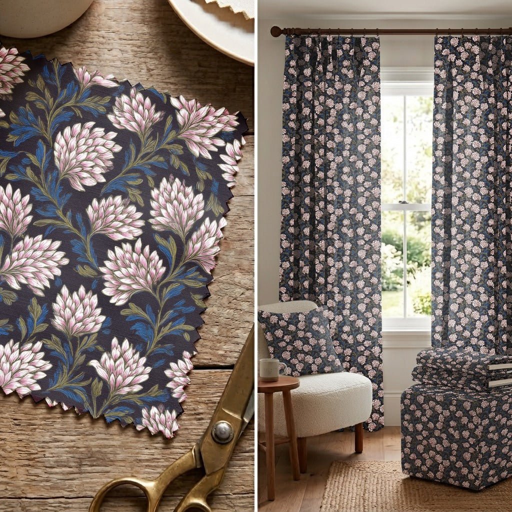 Nancy - Fabric - Linen Rowe
