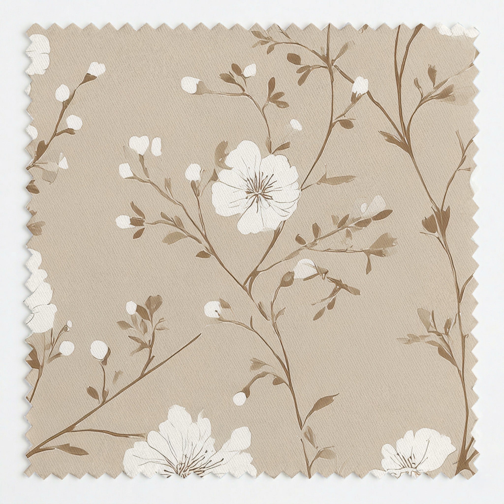 Natalia Blossoms - Fabric - Linen Rowe