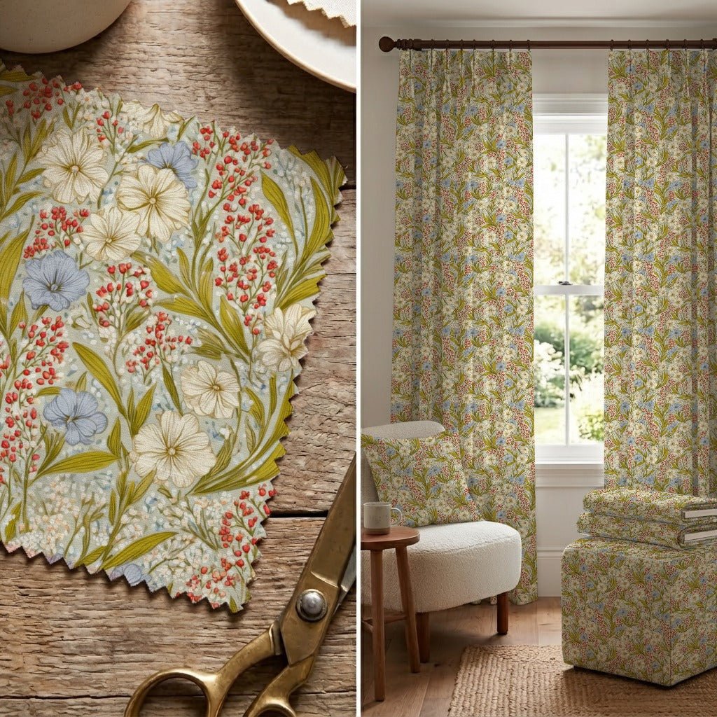 Natures Confetti - Fabric - Linen Rowe