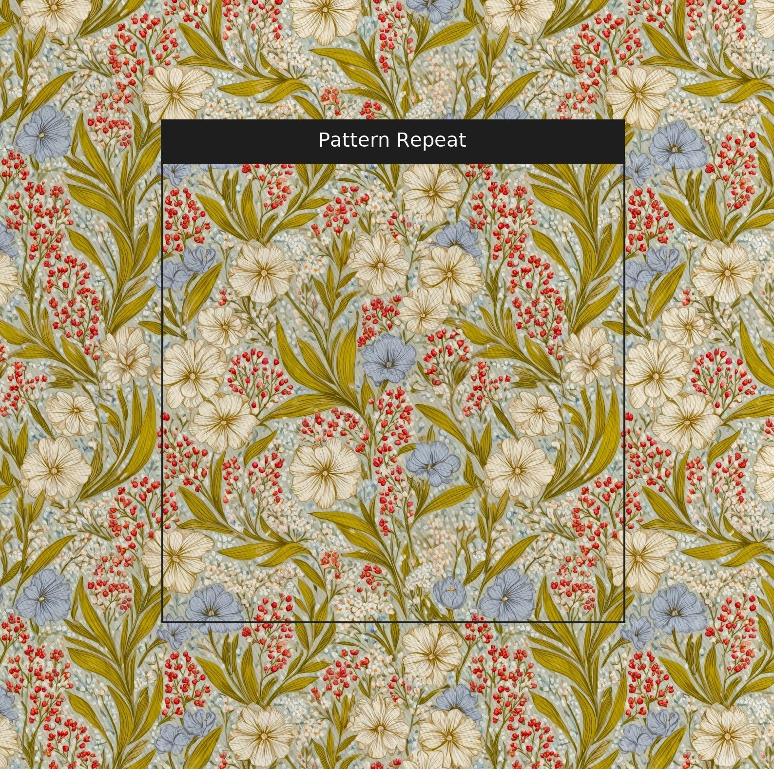 Natures Confetti - Fabric - Linen Rowe