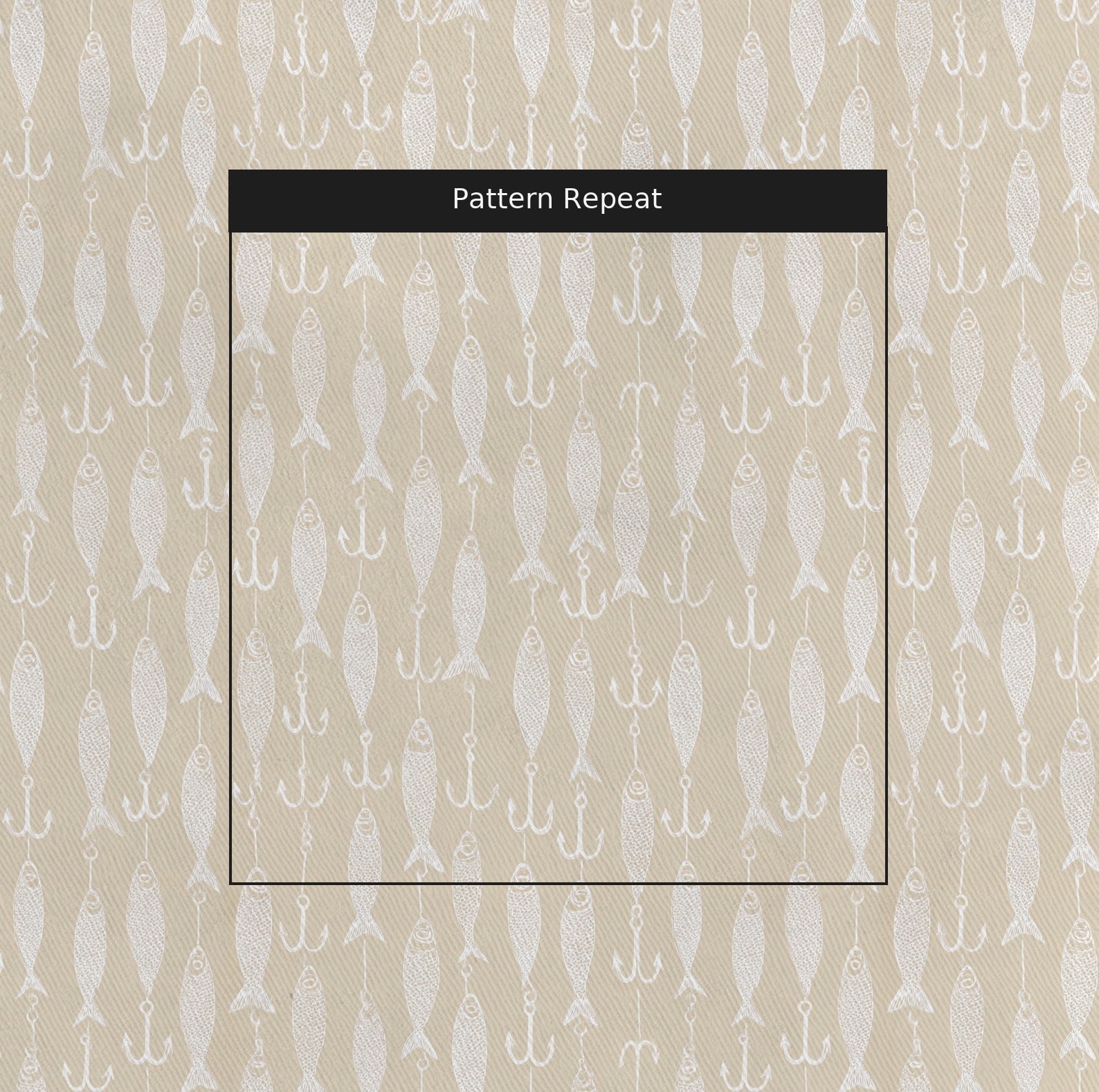 Neutral Fishing Lures - Fabric - Linen Rowe