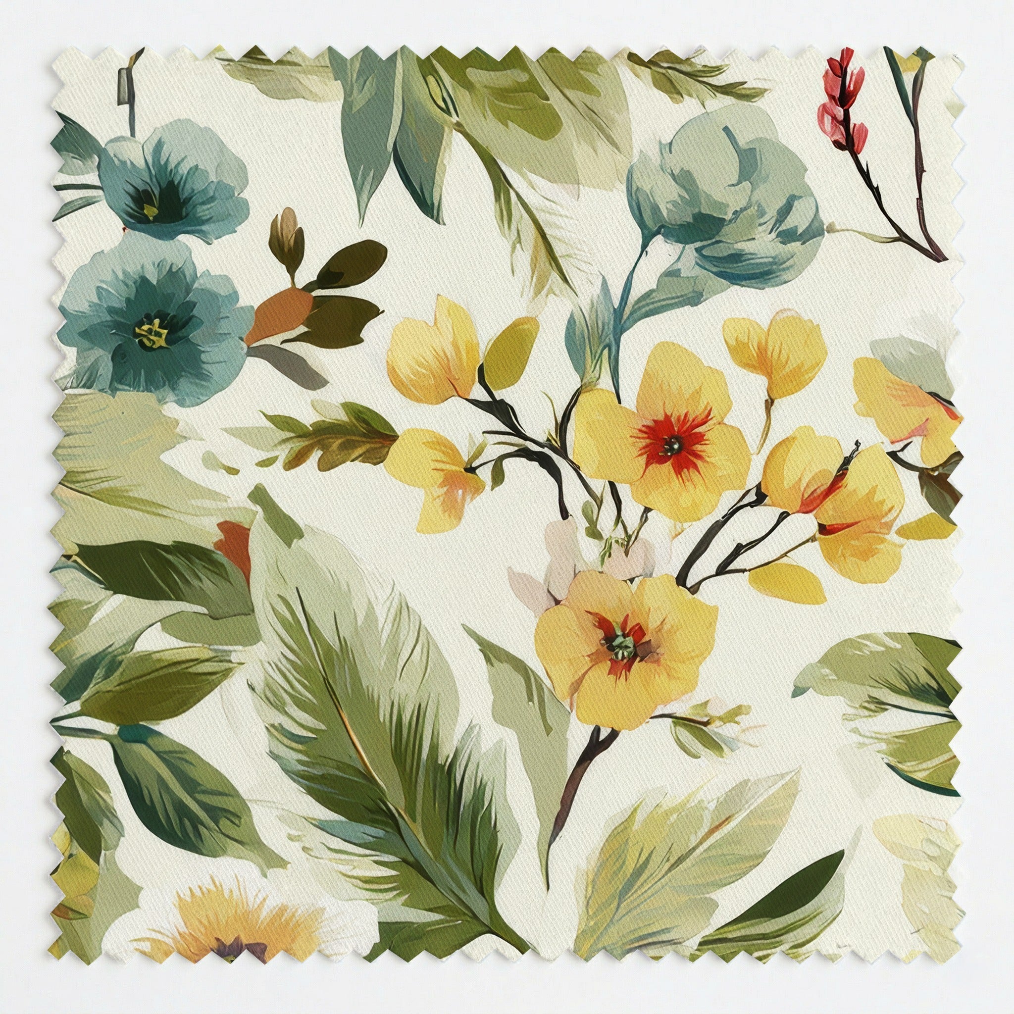 Nicosia Bloom - Fabric - Linen Rowe