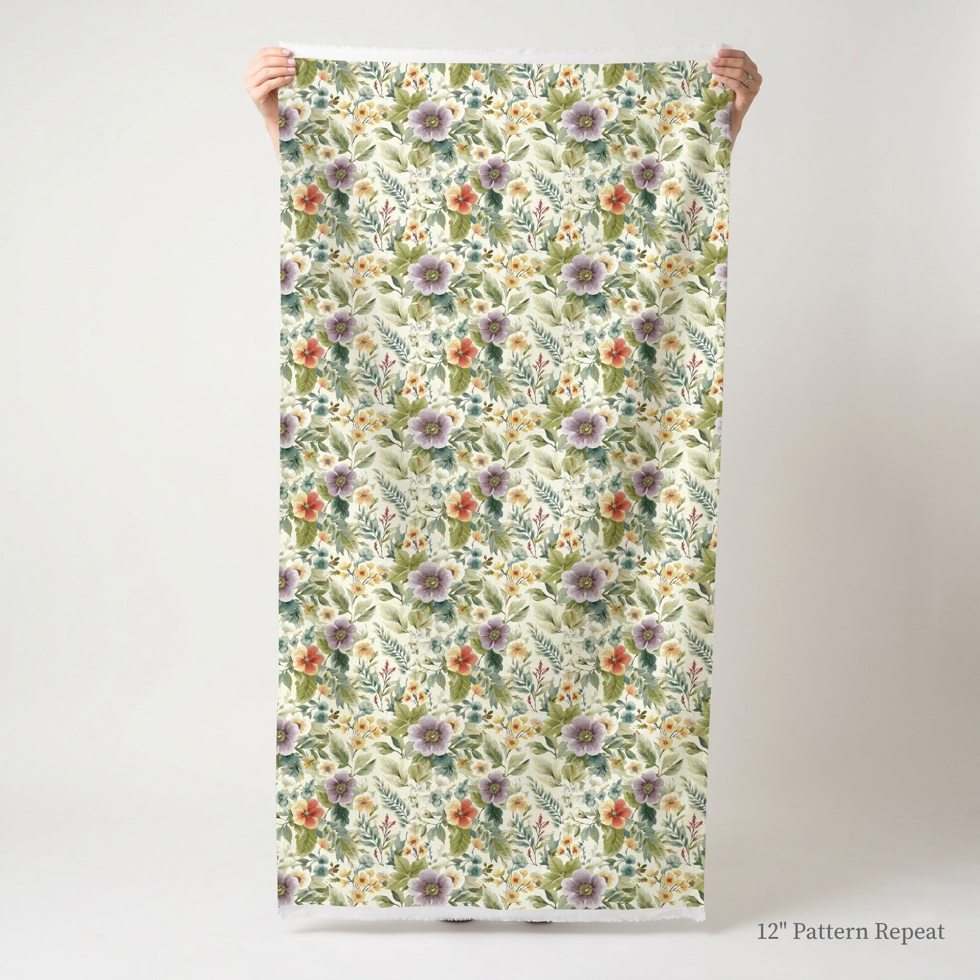 Nicosia Bloom - Fabric - Linen Rowe