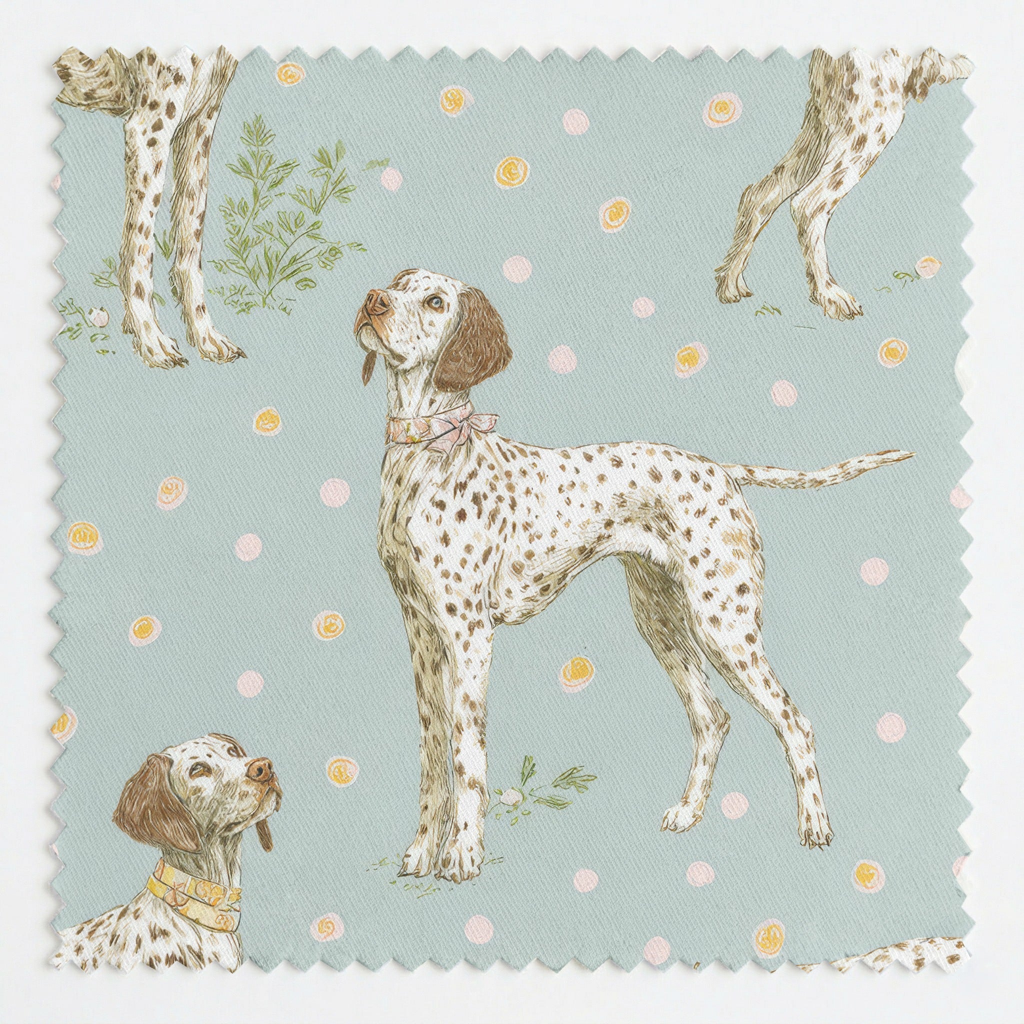 Noble Canine - Fabric - Linen Rowe