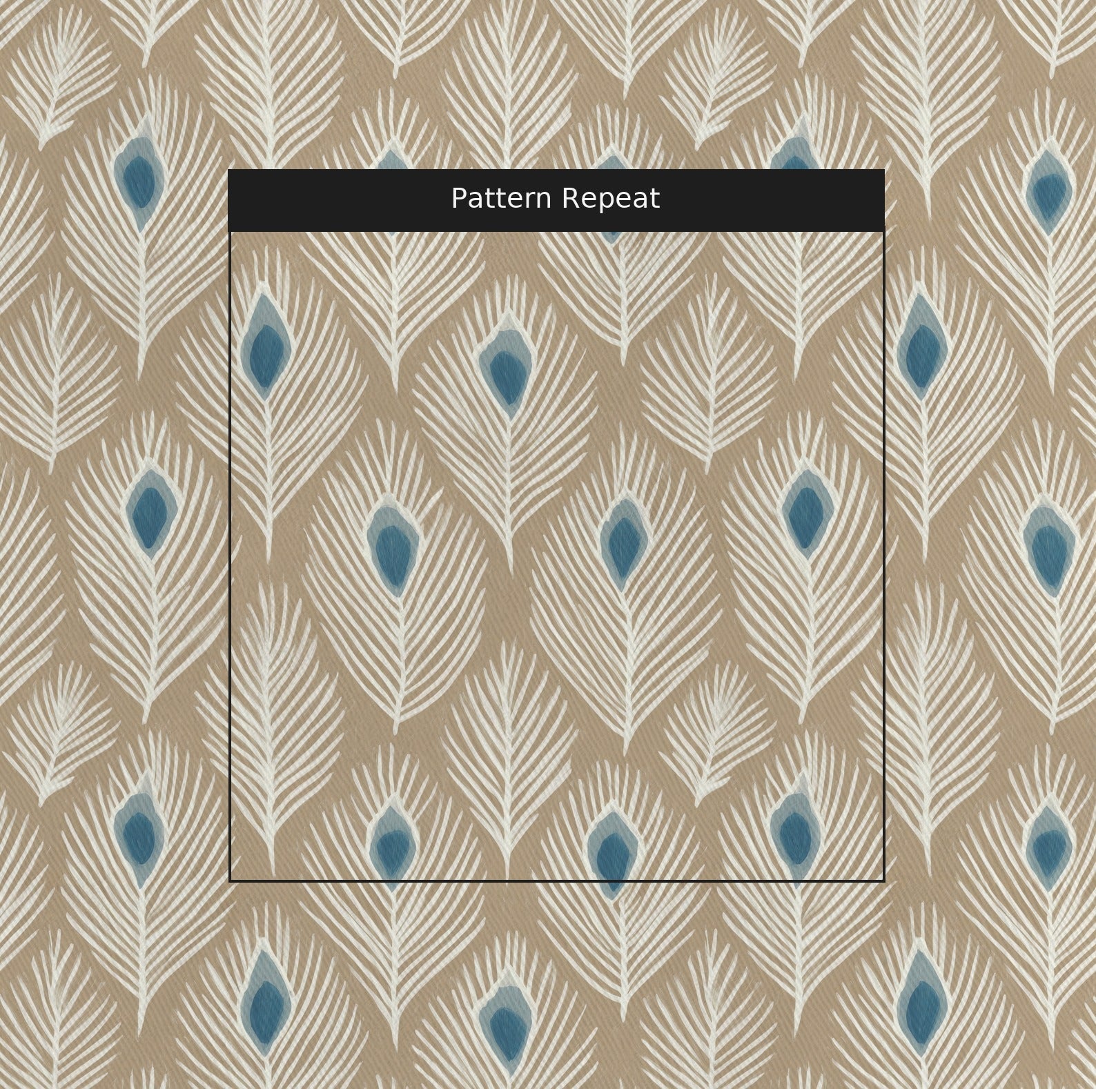 Noelle Feather - Fabric - Linen Rowe
