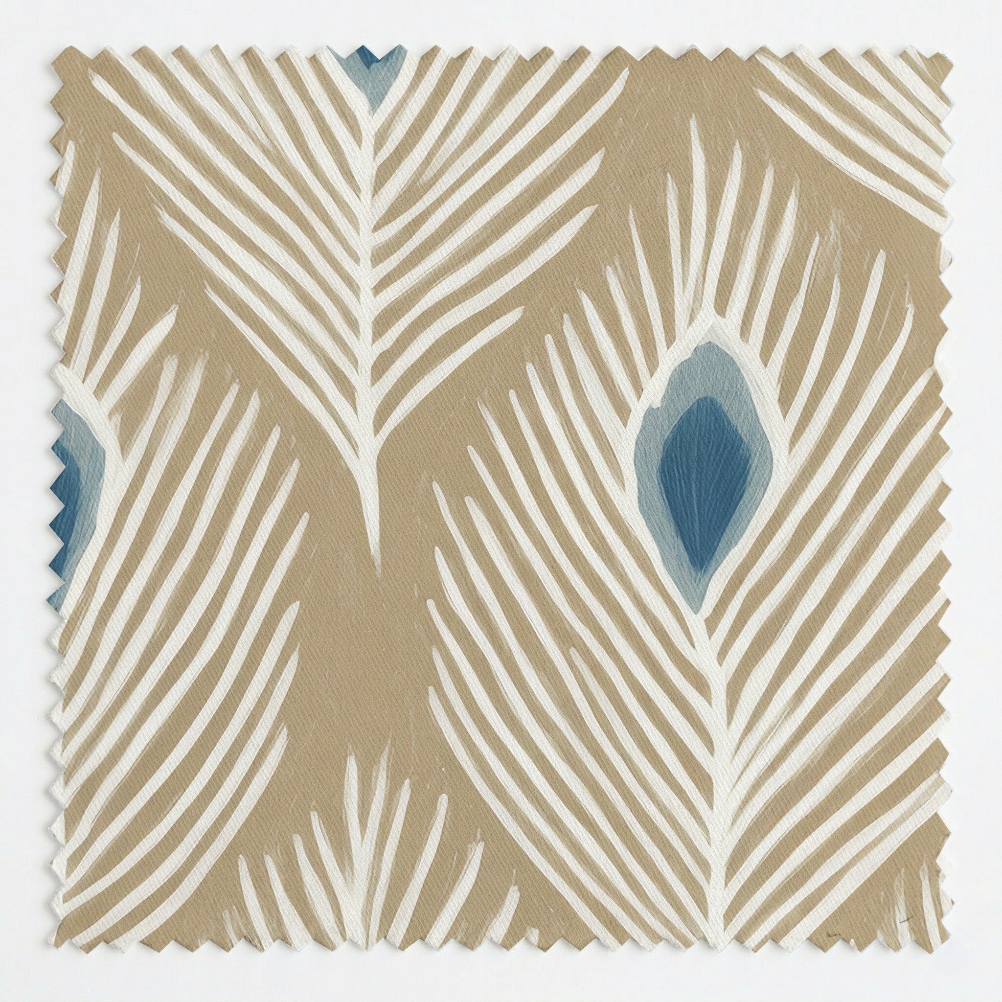 Noelle Feather - Fabric - Linen Rowe