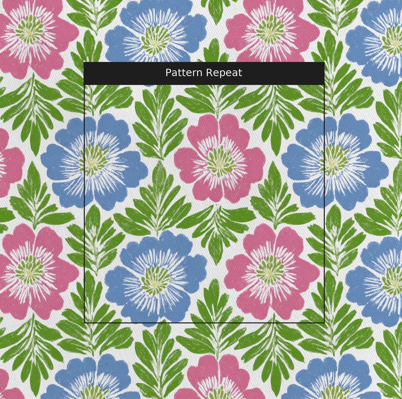 Norbury Blooms - Fabric - Linen Rowe