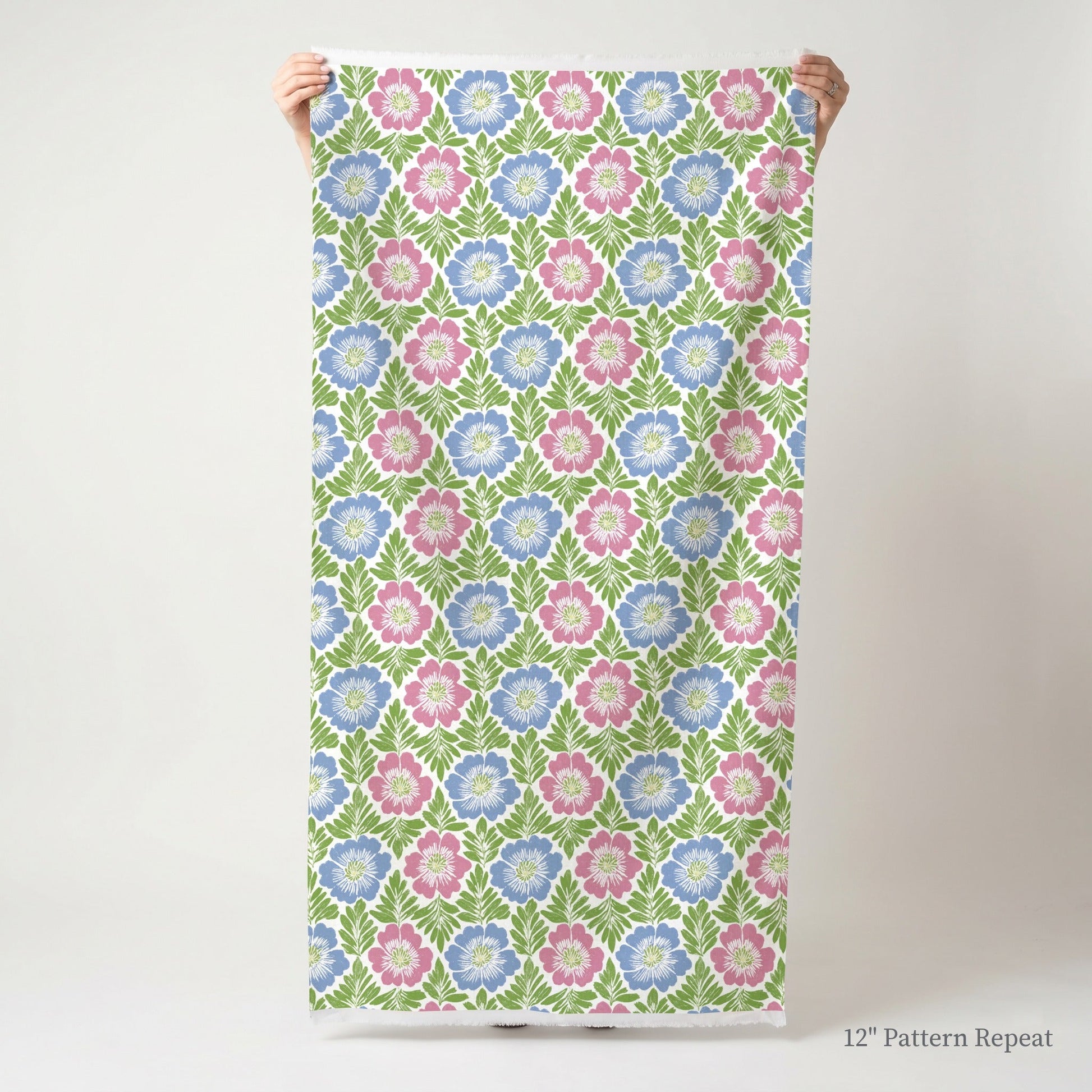 Norbury Blooms - Fabric - Linen Rowe