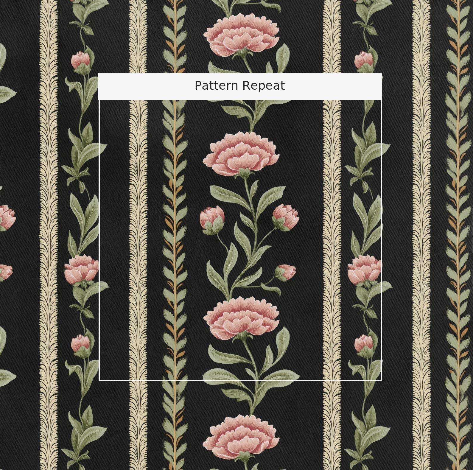 Odelina Bloom - Fabric - Linen Rowe