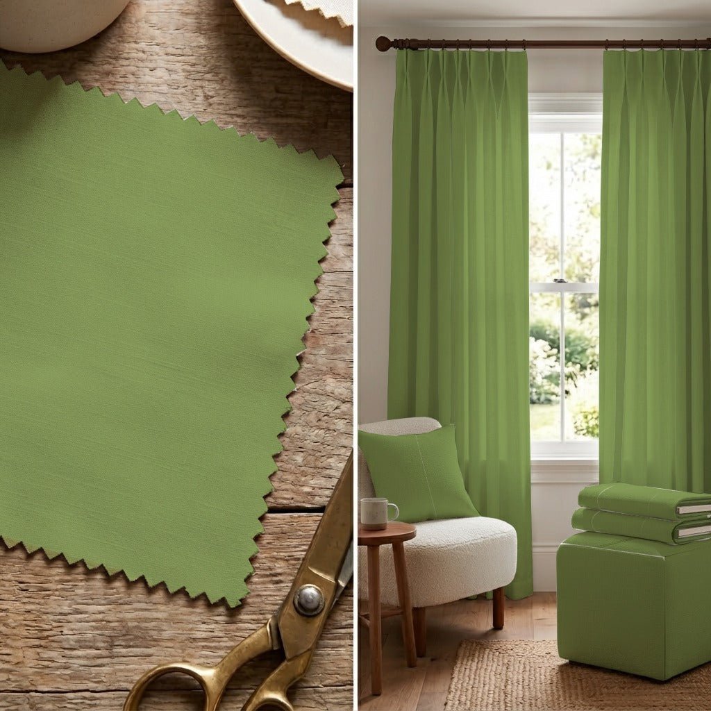 Olive - Fabric - Linen Rowe