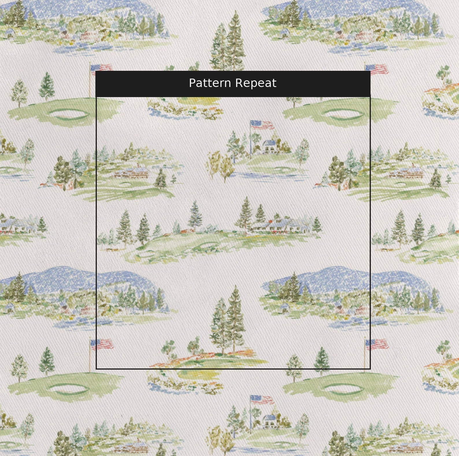 On the Course - Fabric - Linen Rowe