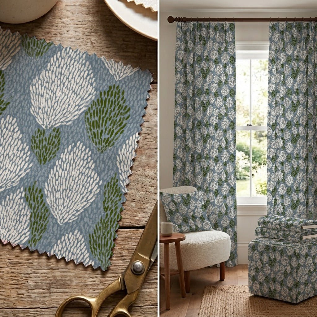 Ophelia Bloom - Fabric - Linen Rowe