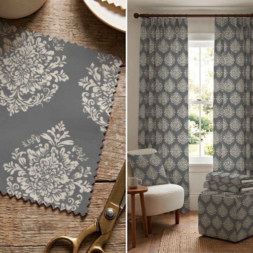 Opulence - Fabric - Linen Rowe