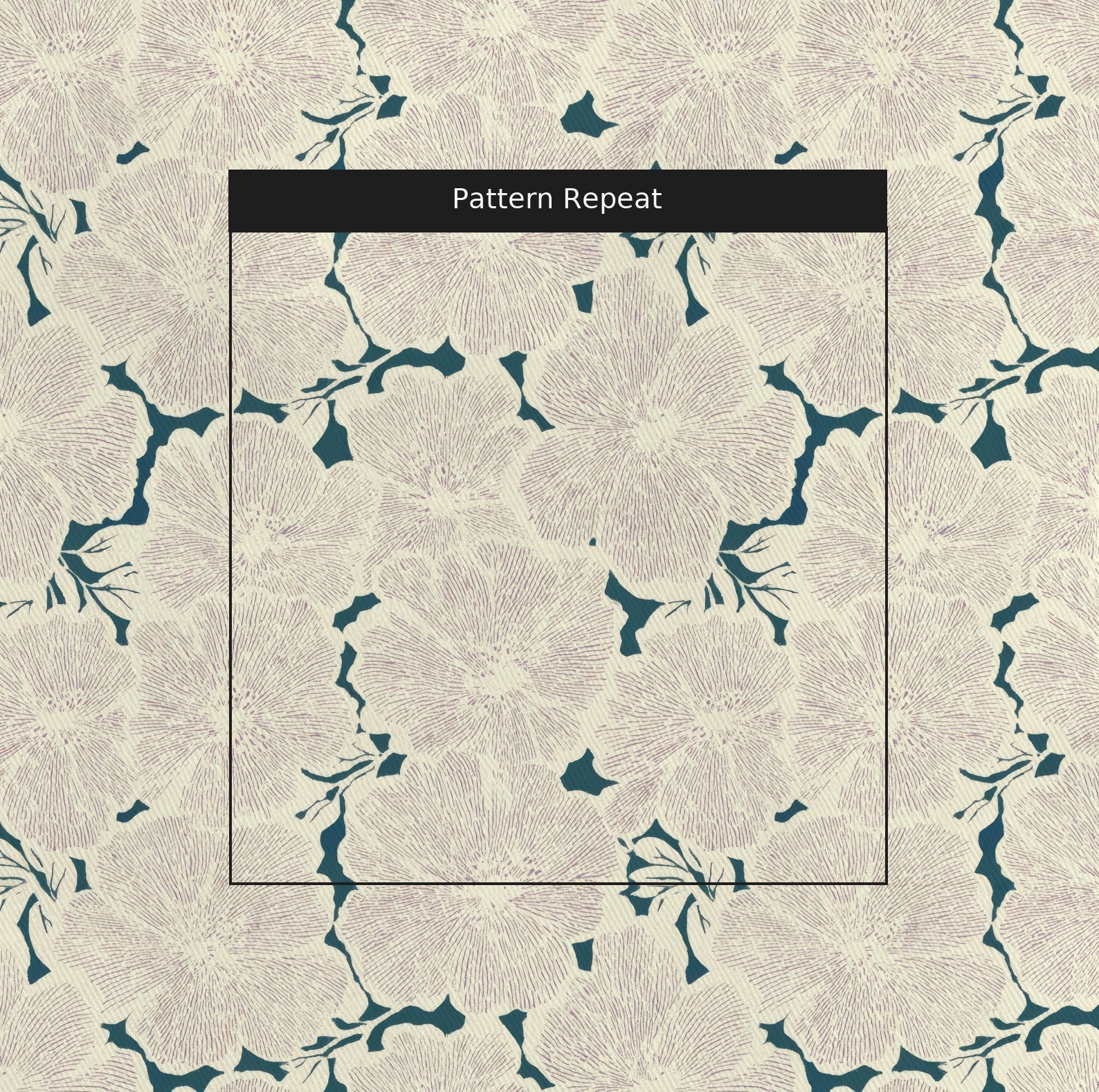 Orwyn Blooms - Fabric - Linen Rowe