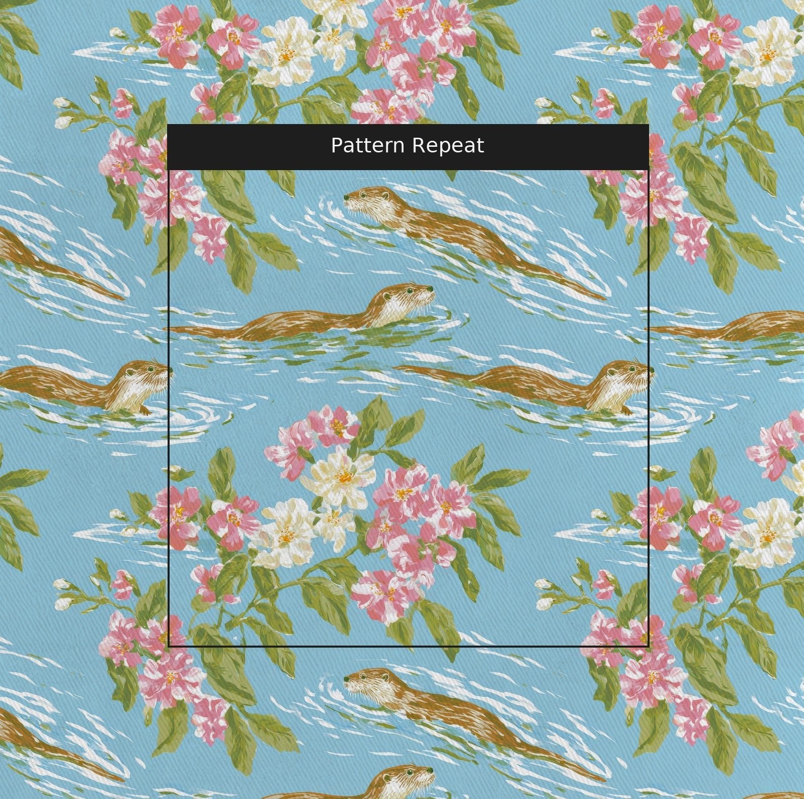 Otter Cove - Fabric - Linen Rowe