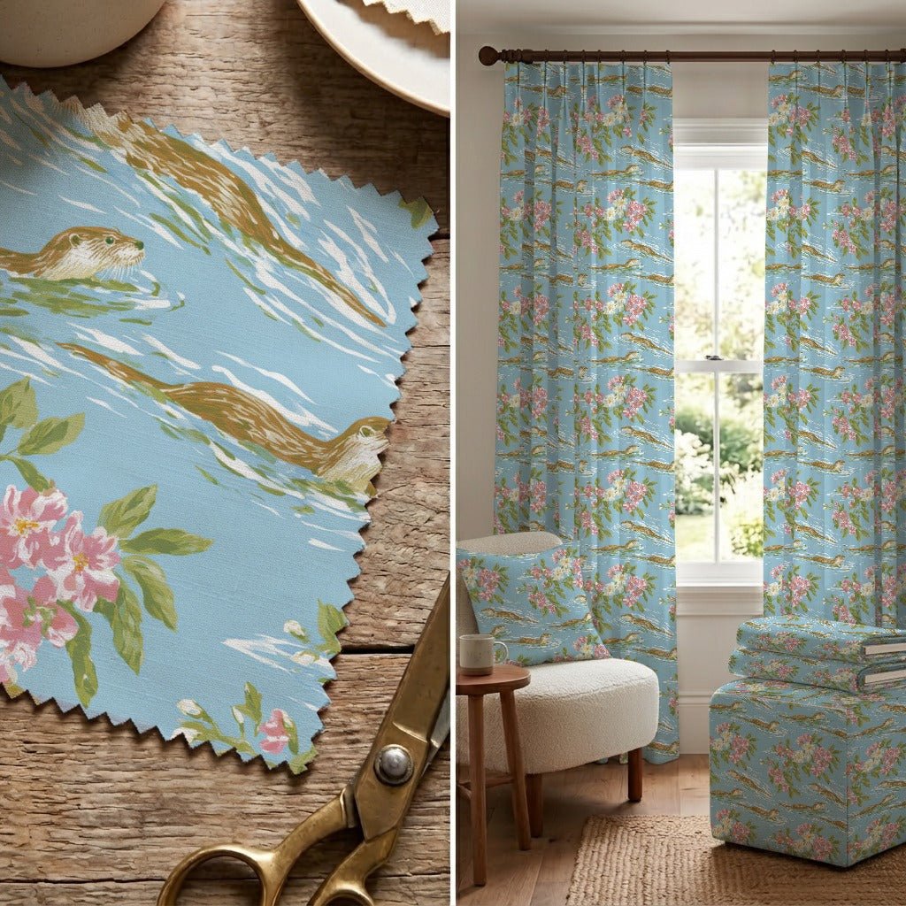 Otter Cove - Fabric - Linen Rowe