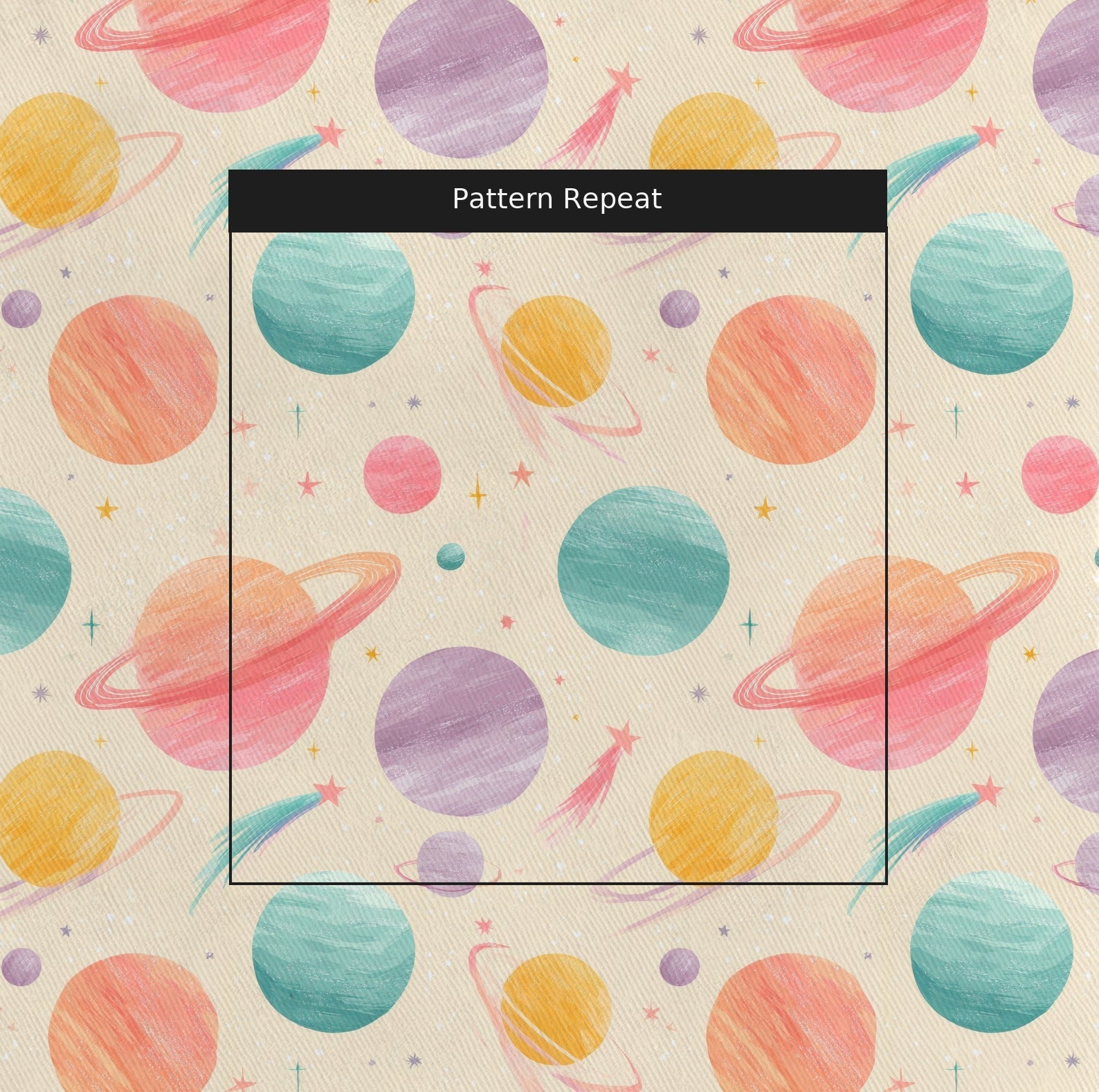 Out Of This World - Fabric - Linen Rowe