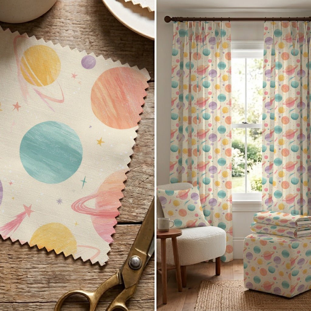 Out Of This World - Fabric - Linen Rowe