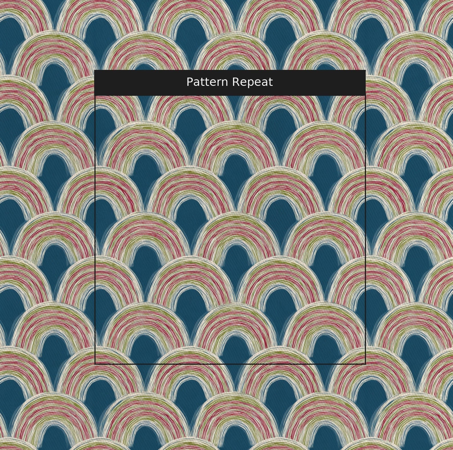 Over The Rainbow - Fabric - Linen Rowe