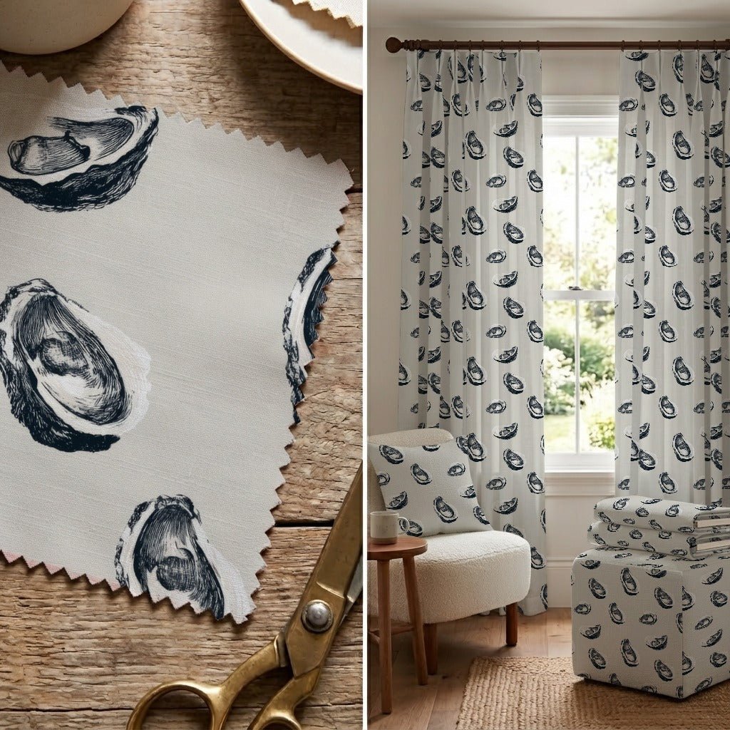 Oyster Bar - Fabric - Linen Rowe