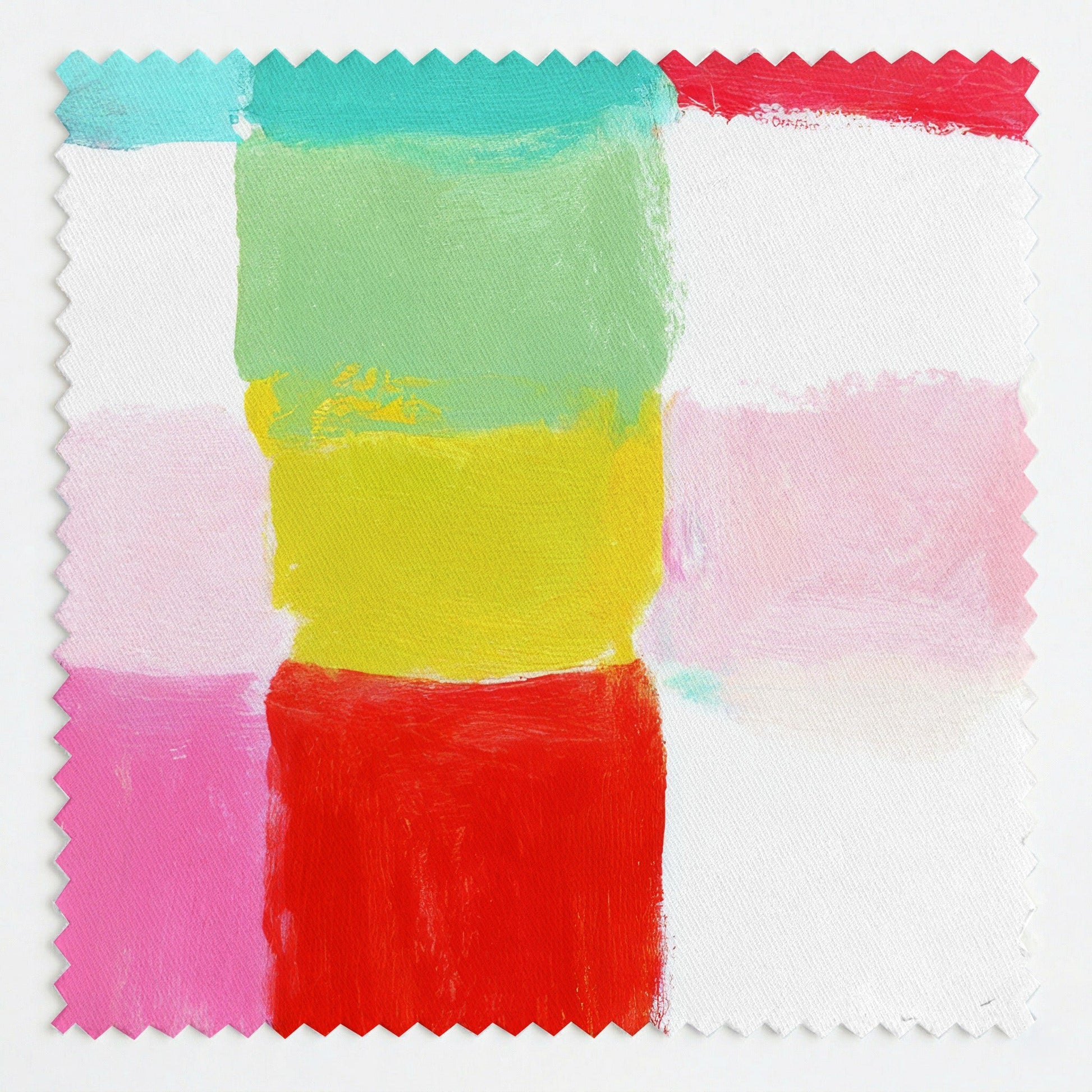 Painted Patchwork - Fabric - Linen Rowe