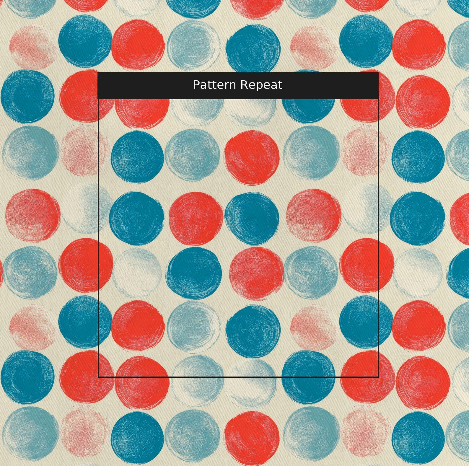 Painted Polka Dot - Fabric - Linen Rowe