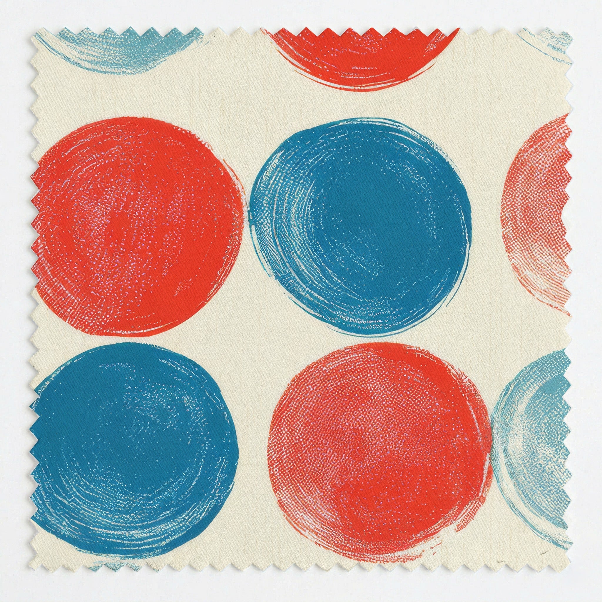 Painted Polka Dot - Fabric - Linen Rowe