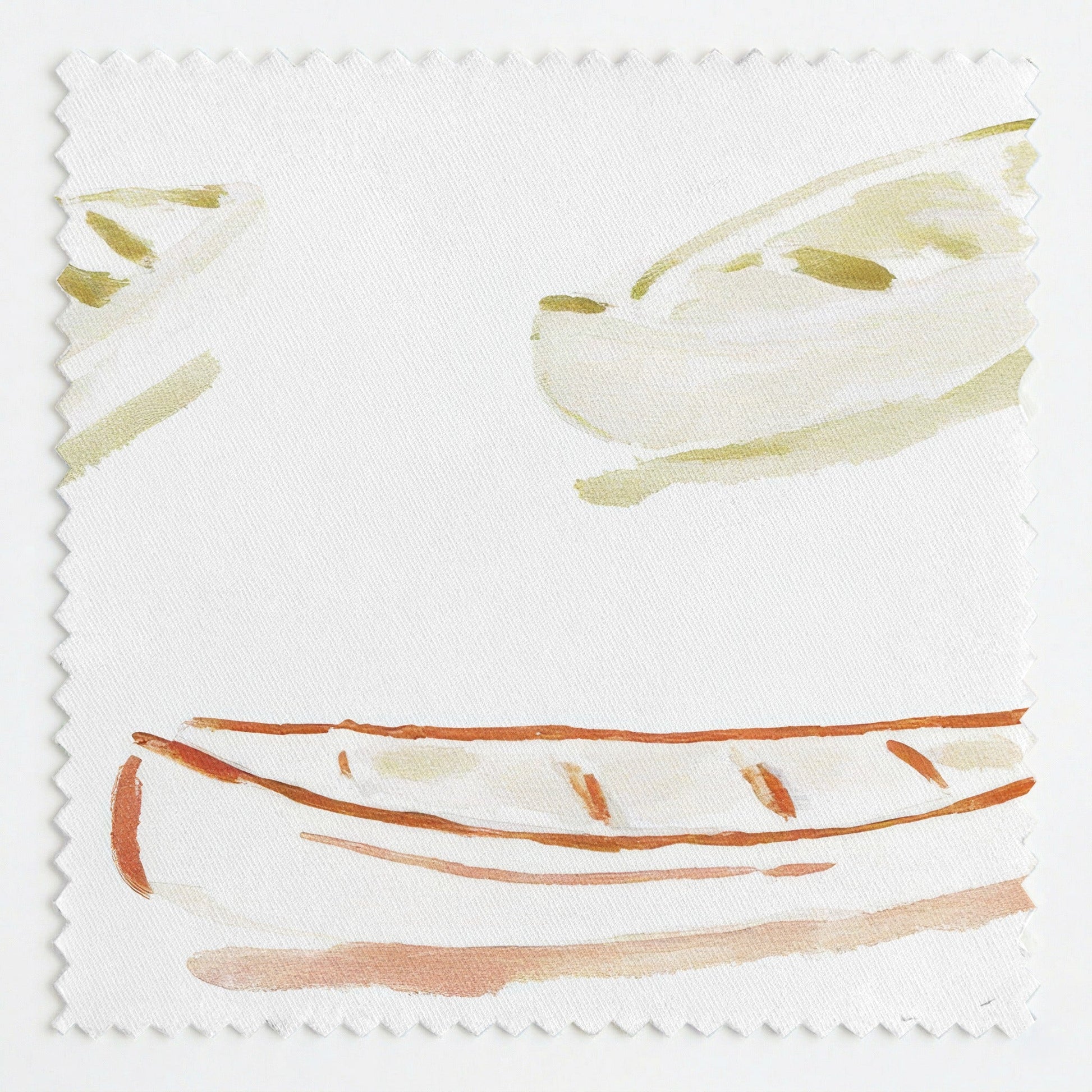 Pale Canoes - Fabric - Linen Rowe