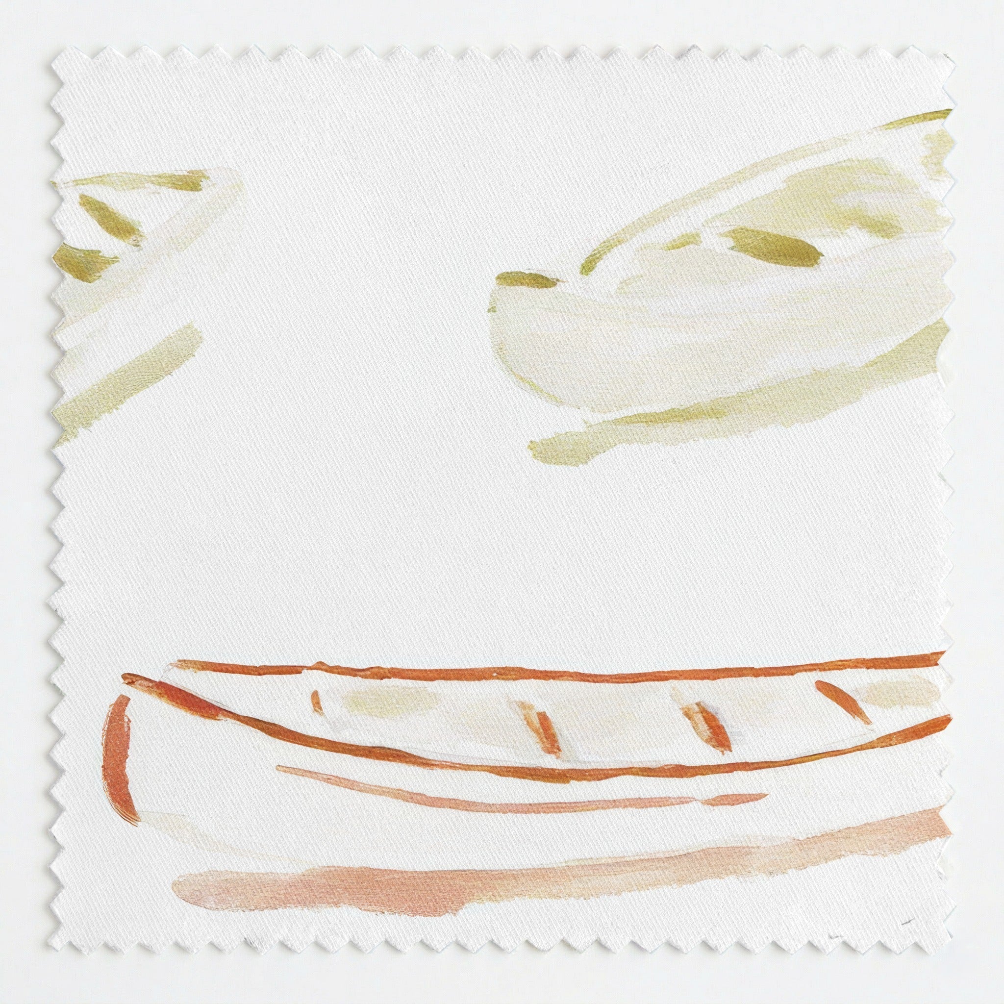 Pale Canoes - Fabric - Linen Rowe