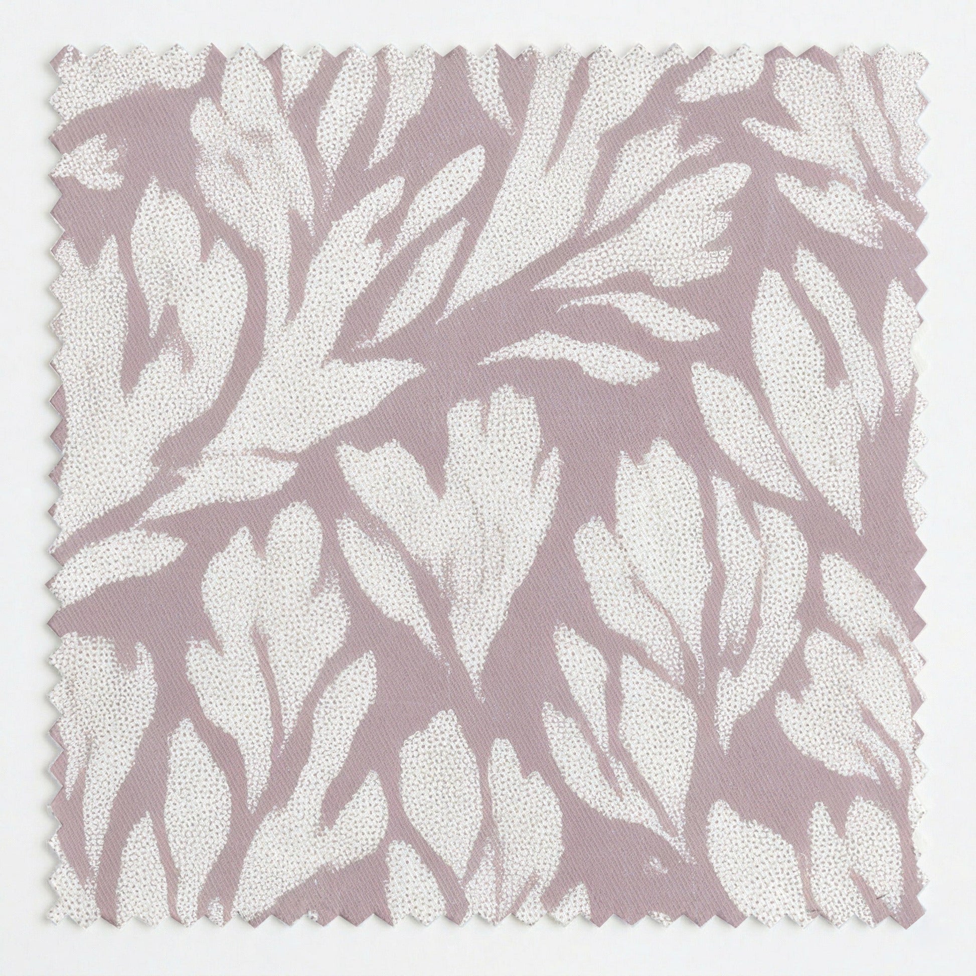 Pale Plum Floral - Fabric - Linen Rowe